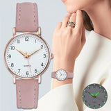 Casual Simple Digital Retro Ladies Quartz Watch