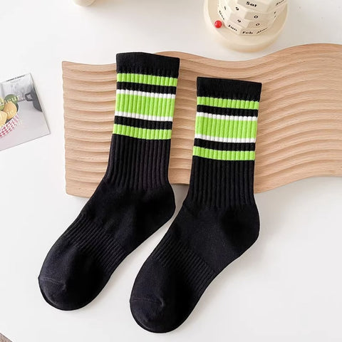 Super Hot All-matching Sports Outerwear Long Socks Long Tube