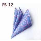 British Business Polyester Yarn Jacquard Small Square Towel