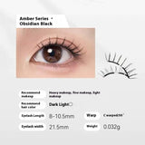 Magnetic Eyelashes Thick Zero Glue Long C Curved Eyelashes