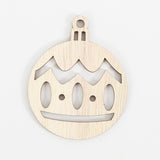 Christmas Party Decorative Creative Hollow Pumpkin Pendant Wooden Craftwork