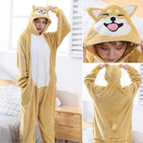 Men And Women Cute And Fashionable One-piece Animal Homewear Pajamas