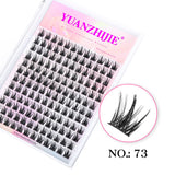 DIY Self-grafting Segmented Eyelashes Thick Natural Light Without Feeling