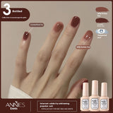 Women's Three-color 2024 New Ice Jelly Nude Color Gel Nail Polish Suit