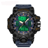 Multifunctional Men's Fashion Korean Style Waterproof Shockproof Transparent Watch