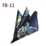 British Business Polyester Yarn Jacquard Small Square Towel