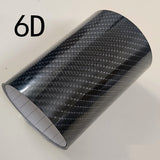 Glossy 3D carbon fiber veneer