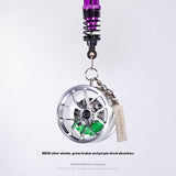 Wheel Hub Car Pendant Pendant Ornament Key Hanger