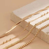 Niche Accessories Creative Snake Bone Suit Anklet