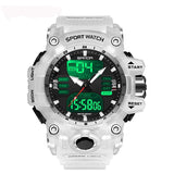 Multifunctional Men's Fashion Korean Style Waterproof Shockproof Transparent Watch