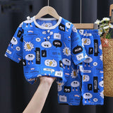 Summer Clothes Cotton Silk Air-conditioning Clothes Baby Clothes