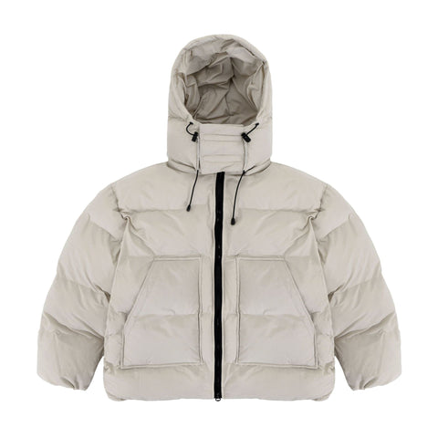 Detachable Hooded Heavy Short Jacket