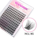 DIY Self-grafting Segmented Eyelashes Thick Natural Light Without Feeling