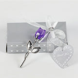 Crystal Metal Rose Valentine's Day Small Gift Wedding