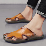 Trendy Personality Platform Beach Shoes Men's