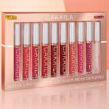 Pack Of 10 Matte Nonstick Cup Waterproof Lip Gloss