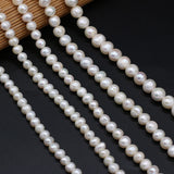 Natural Freshwater Circular Pearl White