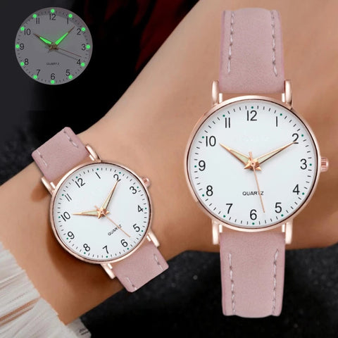 Casual Simple Digital Retro Ladies Quartz Watch