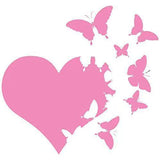 Love Butterfly Car Body Decoration Stickers