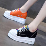 Height Increase All-match White Shoes Autumn Thick-soled Inner Height Shoes