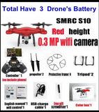 Sales Promotion WiFi 2MP Camera With S10 SMRC FPV Quadcopter Drone Helicopter UAV Micro Remote Control Toy RACER KIT Aircraft