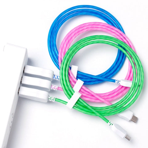 1M led charging cable