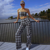 Wide leg pants