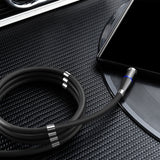 Compatible with Apple , 3A fast charging magnetic data cable