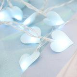 Led Lights Curtain Lights Fabric Peach Heart String Lights