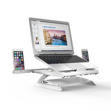 New Laptop Stand Multifunctional Folding Lift Portable Laptop Stand Monitor Increase Rack Aluminum Alloy Base - UNBEATABLE STORE