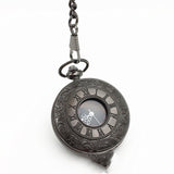 Classic Roman Double Display Pocket Watch