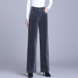 Women's Corduroy Pants Wide Leg Pants