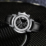 Men's Business Alloy Calendar Luminous Quartz Watch