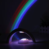 Novelty LED Romantic Sky Rainbow Colorful Projection Night Light