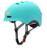 Skateboard Cycling Electric Vehicle Lighting Warning Smart Light Safety Sports Helmet