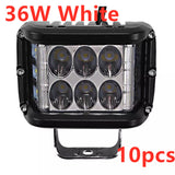 Motorcycle side flash 36W work light