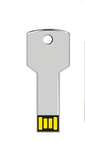 The supply of tin metal key U disk laser logo custom gift USB key flash memory bank - UNBEATABLE STORE