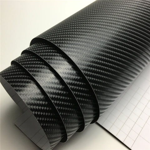 Glossy 3D carbon fiber veneer