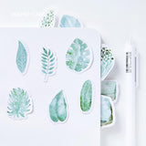 Mint diary hand account sticker