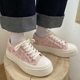 Women's Fashion Platform Low-Top Canvas Shoes