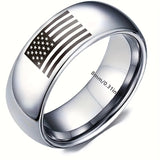 Fashion Couple Style Beautiful National Flag Ring