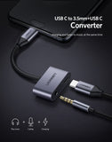 Typec Charging Headphone Adapter 2-In-1 Typc To 3.5 Interface Converter Applicable