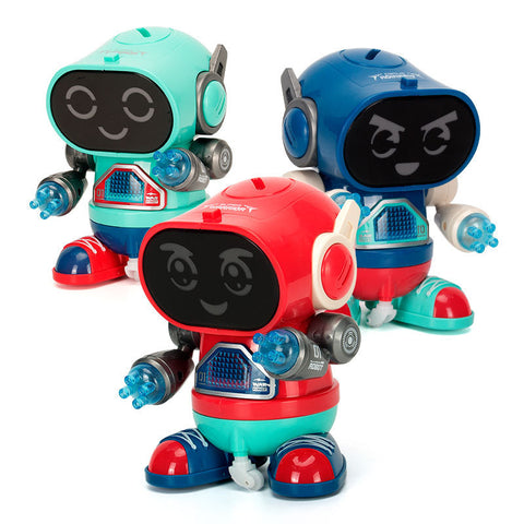 Electric Rock Robot, Music, Light, Automatic Walking, Swinging And Dancing Robot, Children's Toys