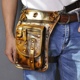 Men's punk Fanny pack