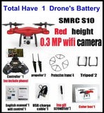 Sales Promotion WiFi 2MP Camera With S10 SMRC FPV Quadcopter Drone Helicopter UAV Micro Remote Control Toy RACER KIT Aircraft