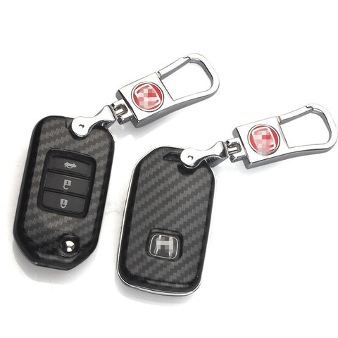 Carbon fiber car key cover car shell buckle