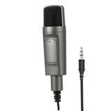 USB Condenser Microphone Computer Desktop Live Recording Wired Microphone