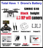 Sales Promotion WiFi 2MP Camera With S10 SMRC FPV Quadcopter Drone Helicopter UAV Micro Remote Control Toy RACER KIT Aircraft