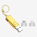 Compatible with Apple , Ultra-large capacity metal USB flash drive - UNBEATABLE STORE