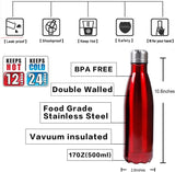 Vacuum Insulation Of Stainless Steel Coke Bottle Thermos